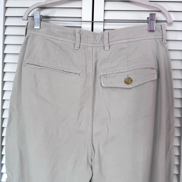 EVERLANE The Tencel Relaxed Chino Pant High Rise Beige Size 6 NEW - Picture 6 of 11
